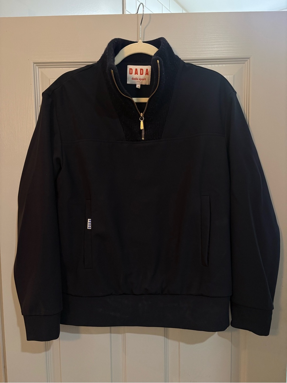Dada Sport Navy Quarter-Zip Jacket